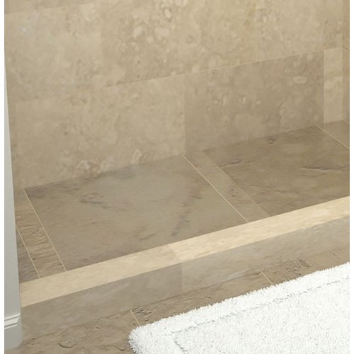 Tile Redi RT3672L-PVC 72" X 36" Corner Shower Pan ...