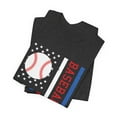 thumbnail image 4 of Women's Baseball Mom Red White Blue Flag Shirt, 4 of 11