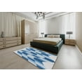 thumbnail image 4 of Ahgly Company Indoor Rectangle Patterned Coral Blue Novelty Area Rugs, 5' x 8', 4 of 6