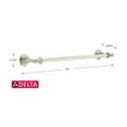 thumbnail image 2 of Delta Victorian 18" Towel Bar, Stainless, 2 of 7