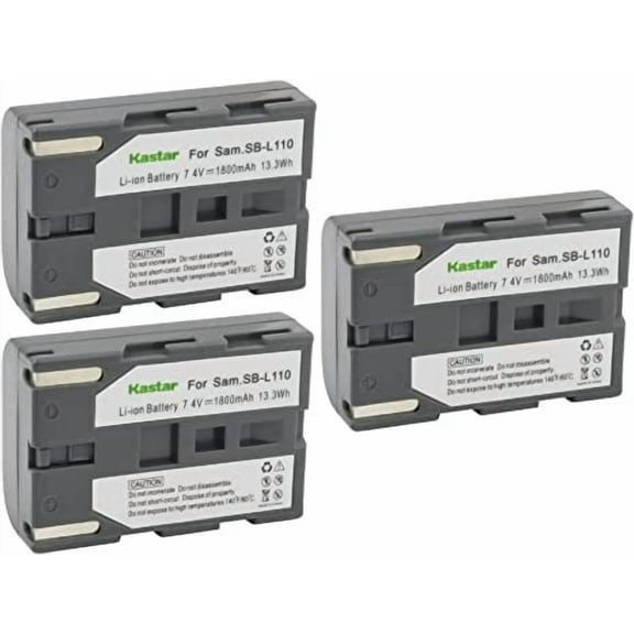 Kastar SB-L110 Battery 1-Pack Replacement for Medion AD43-00113 Battery, Medion MD41859, MD9021, MD9021n, MD9035, MD9035n, MD9069, MD9069n, MD9090, DuoCam SC-D6040 Camera