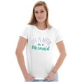 thumbnail image 4 of Life Better As Mermaid Beach Lover Womens Slim Fit Graphic Tee Brisco Brands X, 4 of 5