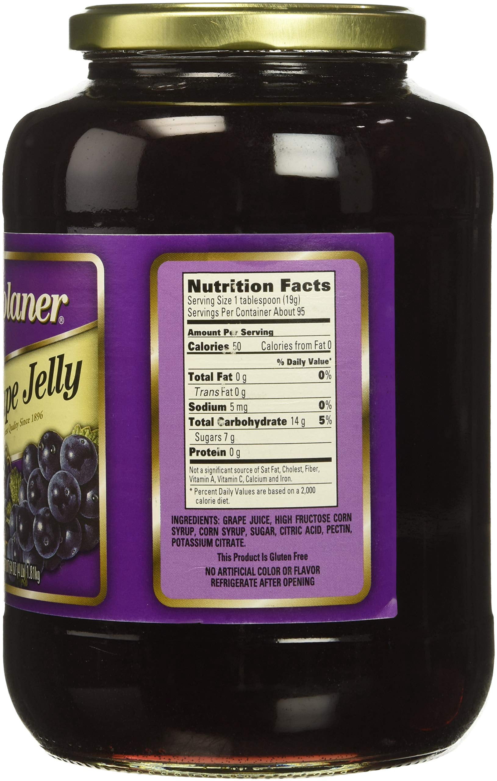 Polaner Institutional Grape Jelly, 64 Ounce