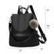 thumbnail image 3 of Mochila para mujer de nailon antirrobo informal ligera para viajes para el hombro 1-1 Negro M Cheruty, 3 of 5
