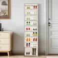 thumbnail image 1 of Space-Saving Collapsible Shoe Storage Cabinet – 9-Tier Stackable Organizer with Magnetic Clear Doors, Fits 18 Pairs, Heavy-Duty Plastic Shoe Rack for Hallway, Closet, Entryway – 9th Floor, 1 of 8