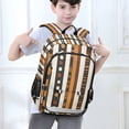 thumbnail image 6 of FORMRS Unisex School Backpack 17" Student Travel Bag with Laptop Compartment, Abstract Dots, 6 of 7