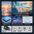 thumbnail image 3 of 3D Projector, Projector Silent Cooling System 1920x1080P HD  for Tablet Black,White, 3 of 7