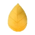 thumbnail image 4 of Cojín decorativo con diseño de hojas, almohada 3D cómoda y estética para el hogar. Amarillo L, 4 of 9