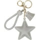 thumbnail image 2 of Llaveros y llaveros de mujer con borlas de cristales y estrellas$Llavero con borlas de cristales y concha de perla de cristal, llavero para bolso de coche, colgante, accesorios de, 2 of 5