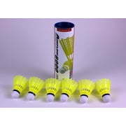 Wish Airflow 6000 Tournament Badminton Shuttlecocks - 6pk Nylon Shuttlecock - Badminton Birdies