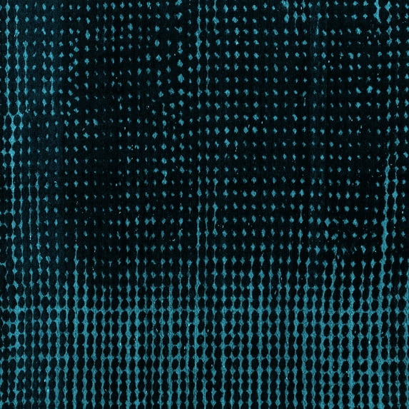 Ahgly Company Indoor Square Abstract Light Blue Modern Area Rugs, 4' Square