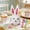 #0254-Pink, variant on CREATITOY Bunny Ear Candy Treat Bag Cartoon Kids Easter Cookie Snack Bakery Packaging Pouch Fabric Bag