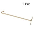 thumbnail image 3 of Ceiling Hooks, 2 Pack 16 Inch Screw Mounted Top Long Hooks - for Hanging Plant Pots, Fans, Lights, Lanterns, 3 of 6