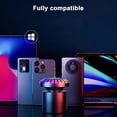 thumbnail image 3 of Bone Conduction Speaker Mini Bluetooth Speaker with RGB Rhythm Light USB Rechargeable Portable Wireless, 3 of 5