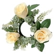 thumbnail image 6 of BLESIYA 3X Candle Rings Wreaths Pillar Candle Holder for Thanksgiving Tabletop Festival, 6 of 8