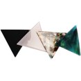 thumbnail image 1 of Bangcool Hair Barrette Celluloid Vintage Triangle Cute Automatic Hair Clip Hair Accessory, 1 of 6