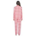 thumbnail image 3 of Casual Nights Womens Rayon Printed Long Sleeve Soft Pajama Set, 3 of 4