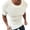 A-White903, variant on Mens T-Shirts Solid Knit Close Slim Fit Cut Tee Tops Short Sleeve Pullover Basic Casual Tees