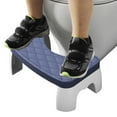 thumbnail image 2 of Toilet Stool Non-Slip Poop Stool Plastic Toilet Squat Stool Removable Home Adult Bathroom Accessories grey, 2 of 6