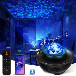 ibell Projecteur Ciel Étoile Rotatif,Lampe Projecteur Rechargeable USB LED  Music