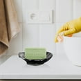 thumbnail image 2 of Qumonin Black Soap Dish for Bathroom Kitchen, Easy-Clean Tray, 2 of 6
