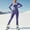 Purple, variant on Sevevn Women's Thermal Ski Underwear Long Johns Breathable And Warm Base Layer Cold Weather For Women