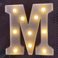 thumbnail image 1 of LED Marquee Letter Lights Sign, Light Up Alphabet Letter for Home Party Wedding Decoration M, 1 of 5