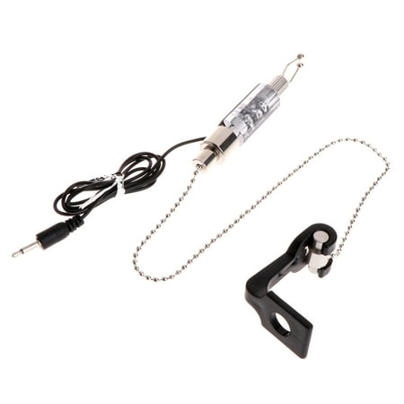 

TINYSOME 2.5mm LED Fishing Catching Bite Alarms Chain lluminated Hanger Swinger Indicator