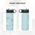 thumbnail image 3 of Yiaed funny goose Print Water Bottle with Straw Lid, Stainless Steel Double Wall Insulated Water Bottle | Leak-Proof and Spill-Proof Water Bottle, 3 of 8
