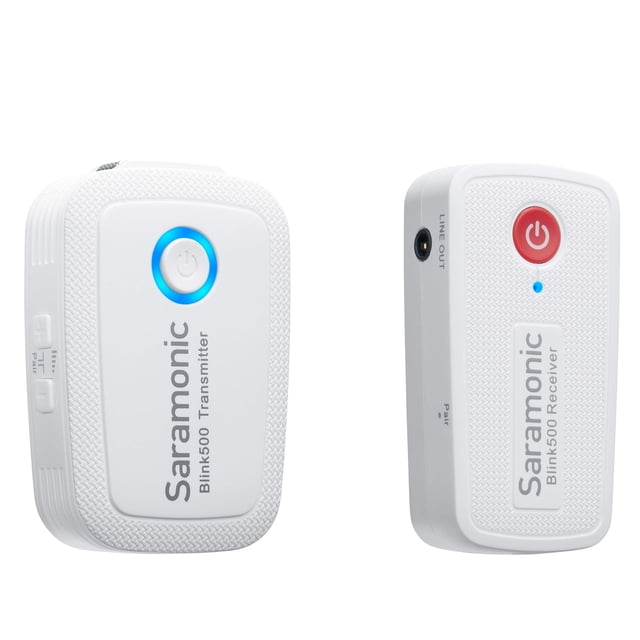 Sistema de micrófono Saramonic Ultracompact inalámbrico con clip de 2,4 GHz con LAV y receptor doble
