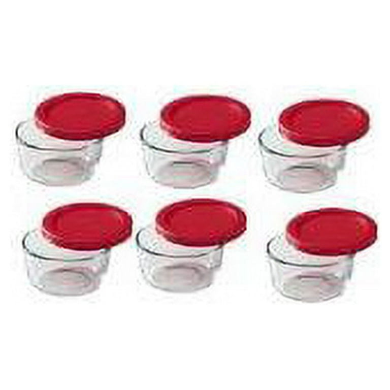 Pyrex 6-Piece Glass Food Storage Set with Lids (Glass, 12-Piece