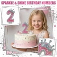 thumbnail image 2 of Numeral Birthday Candles, Cartoon Style Number Cake Toppers, Non-Toxic Wax, Decorative Birthday Party Favors for Toddler Boys Girls and Festive Celebrations, B, 2 of 6
