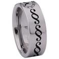 thumbnail image 3 of Capricorn Tungsten Carbide Ring, 3 of 9