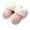 Pink, variant on Evlmd Fuzzy House Slippers for Women, Memory Foam Fluffy Soft Warm Slip On House Slippers, Anti-Skid Cozy Plush for Indoor Outdoor