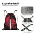 thumbnail image 4 of Zufioo Chucky Print Sports Cinch Sack Gym String Bags Machine Washable Heavy Duty String Backpack for Men Women-Medium, 4 of 6