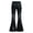 P10-Black, variant on Ulitacool Teen Pants For Girls 11-12 Years Empire Waist Slim Leg Casual With Modern Flared Trousers For Everyday Wear Bottoms Pink