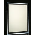 thumbnail image 4 of Dyconn Faucet Faraday Tri-Color Horizontal/Vertical Wall Mounted Backlit LED Bathroom Vanity Mirror with Touch ON/OFF Dimmer & Anti-Fog Function (30"W X 36"H), 4 of 7