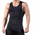 thumbnail image 5 of FDGIU 2025 Men's Slim-Fit & Relaxed Tank Tops - Moisture Wicking Anti-Odor 4-Way Stretch Sleeveless Tees for Casual & Active Wear, 5 of 5