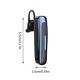 thumbnail image 2 of Headphones – Bluetooth Headset - Wireless Hands- 5.0 In Ear Bluetooth Headset Ultralight Wireless On-Ear Headphones, 2 of 6