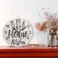thumbnail image 2 of Ryvnso Art Home Kitchen on Beige Wall Clock Non Ticking Silent Kitchen Clock Battery Operated Clocks 10 inch, 2 of 7