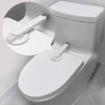 thumbnail image 1 of Cerradura de Seguridad para Inodoro Baño Cerradura para Asiento de Inodoro a Prueba de niños Cerradura para Tapa de Inodoro Cerradura abatible para Bebé, instalación rápida. Afortunado Sencillez, 1 of 4