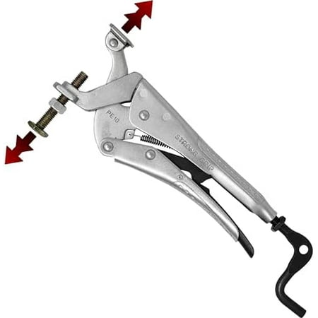 

Expand-O Pliers 10 Reverse-Action Clamping Pliers Clamping Pressure: 900 LBS (410 kg) Min: 1-3/8 (35 mm) Max 2-3/4 (70 mm) PE10 Strong Hand Tools