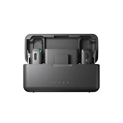 Open Box DJI MIC DUAL-CHANNEL WIRELESS RECORDER - BLACK