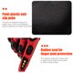 thumbnail image 4 of Guantes protectores antideslizantes para bicicleta MTB, motocicleta, bicicleta dedo completo rojo Ehuebsd Accesorios para bicicletas, 4 of 5