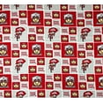 thumbnail image 2 of 1/2 Yard - OSU Ohio State Buckeyes Brutus Block Cotton Fabric (Great for Quilting, Throws, Sewing, Craft Projects, and More) 1/2 Yard x 44", 2 of 2