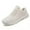 Beige, variant on Womens Comfortable Memory cotton-padded Shoes Plush Lined House Shoes Soft Warm Winter Outdoor Shoes