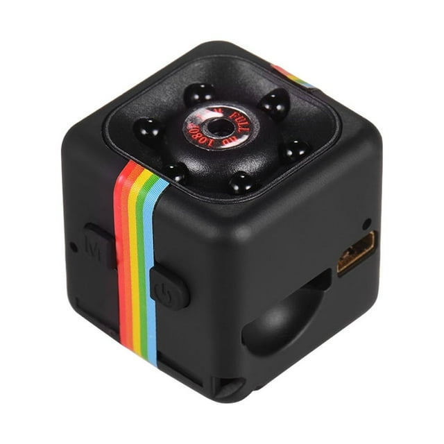 Cámarae Ocula de Cubo 1080p Video 120 Gran Angular 32 GB Memoria Extendida Incorporada Batería Cámaina Recargable Para El Hogar