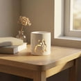 thumbnail image 5 of Dvkptbk Easter White Hollow Ceramic Incense Home Aromatherapy Bunny Candlestick Heating Oil Lamp easter decorations, 5 of 5