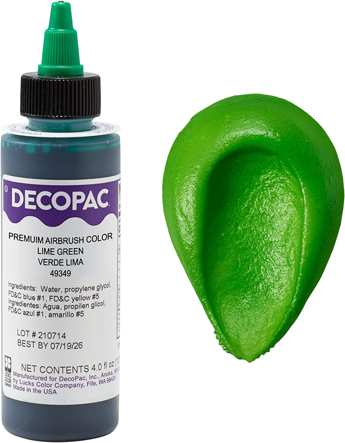 DECOPAC Food Coloring, Airbrush Food Color, Edible Airbrush For Cake
