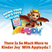 Kinder Joy Eggs, Sweet Cream and Chocolate Wafers with Toy Inside, 2.1 oz each, 3 Eggs